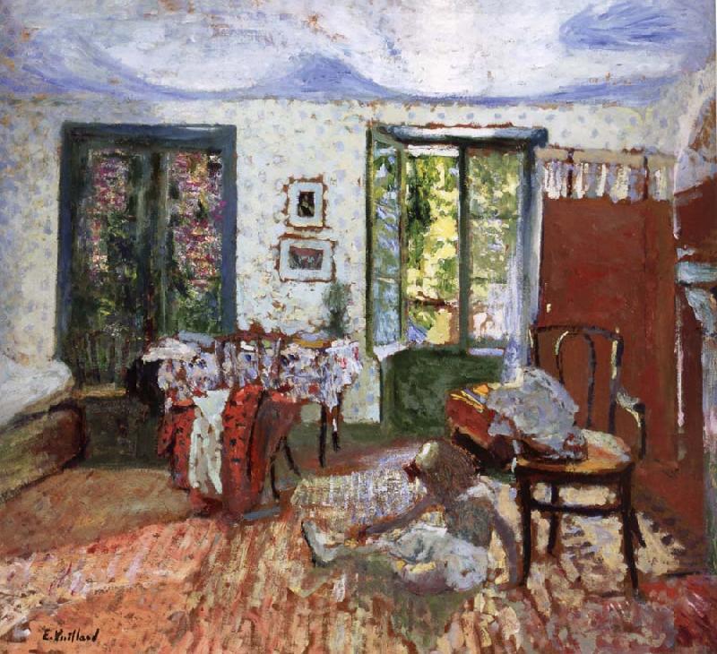 Edouard Vuillard Annette in the Bedroom Sweden oil painting art